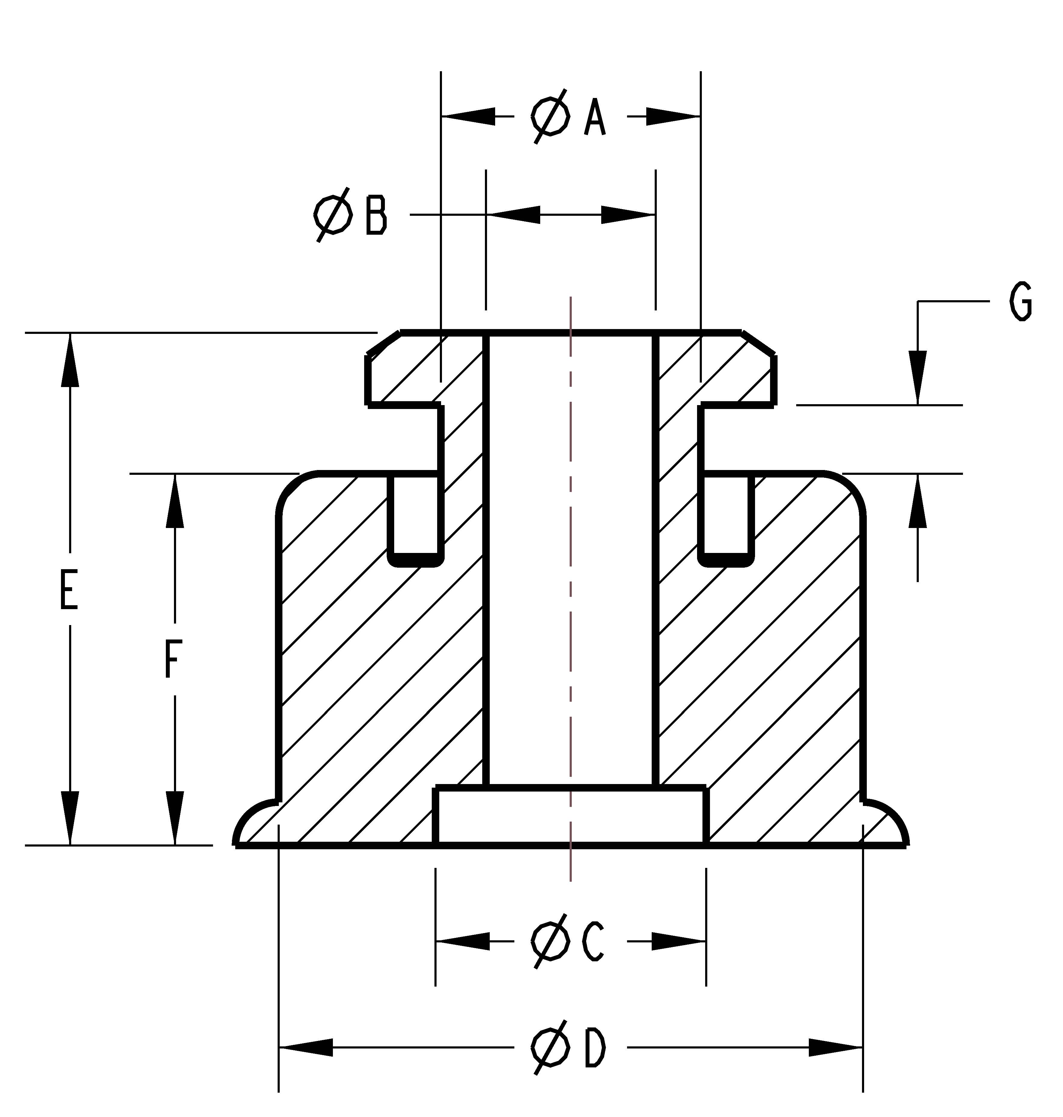 Flange Coupling Transmission DWG Block for AutoCAD • Designs CAD